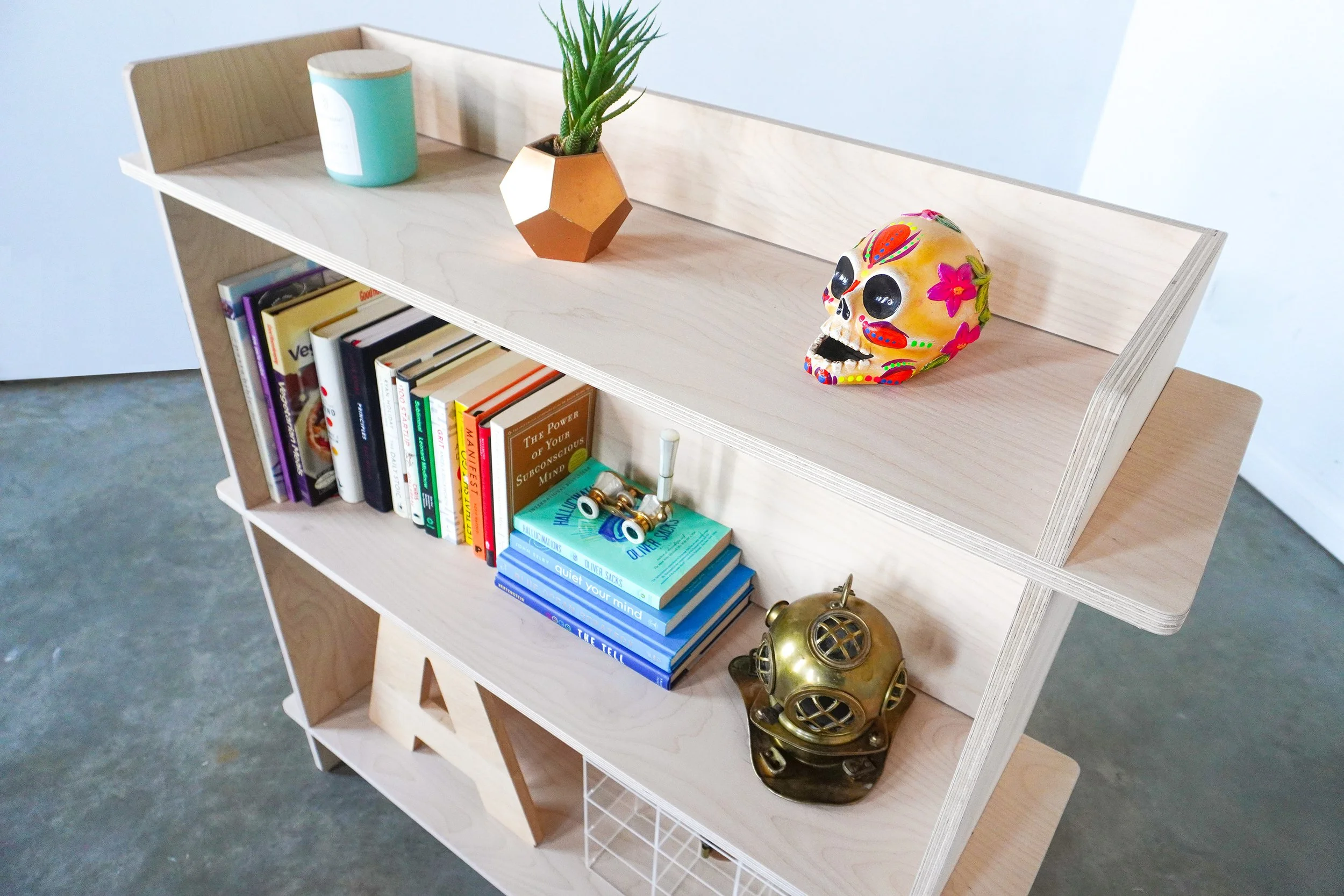 Flat Pack & Hardware Free Bookshelf — Klo Lab I CNC Fabrication